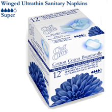 12 sanitary napkins Night
