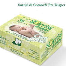 35 pre diaper Sorrisi di Cotone